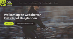 Desktop Screenshot of fietsdepothaaglanden.nl